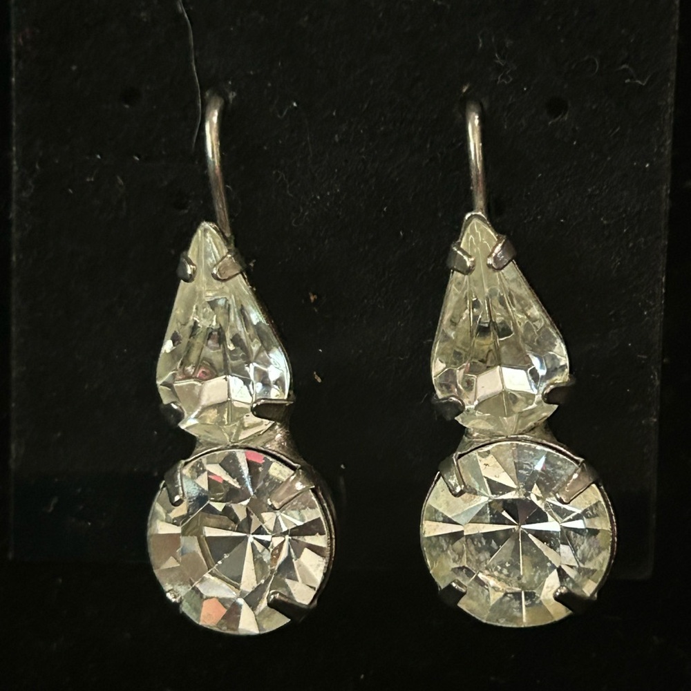 Elegant Silver Drop Earrings